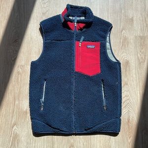 Patagonia Retro-x Navy Vest mens M